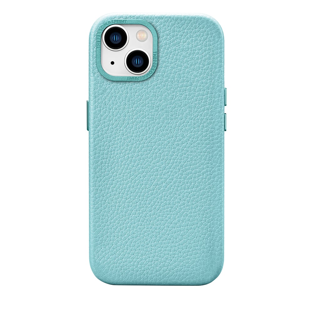 iPhone 14 Plus Full Wrap Case with MagSafe- Grain Aqua