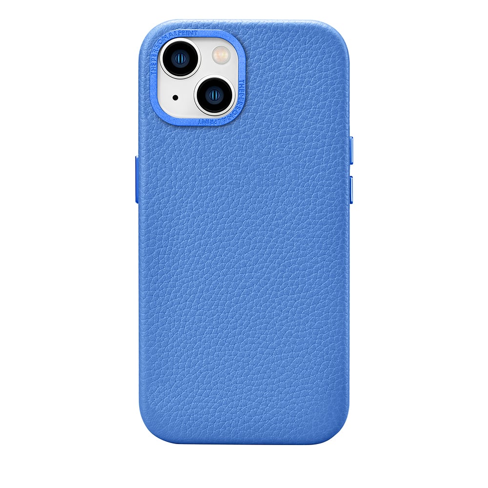 iPhone 14 Plus Full Wrap Case with MagSafe- Grain Blue