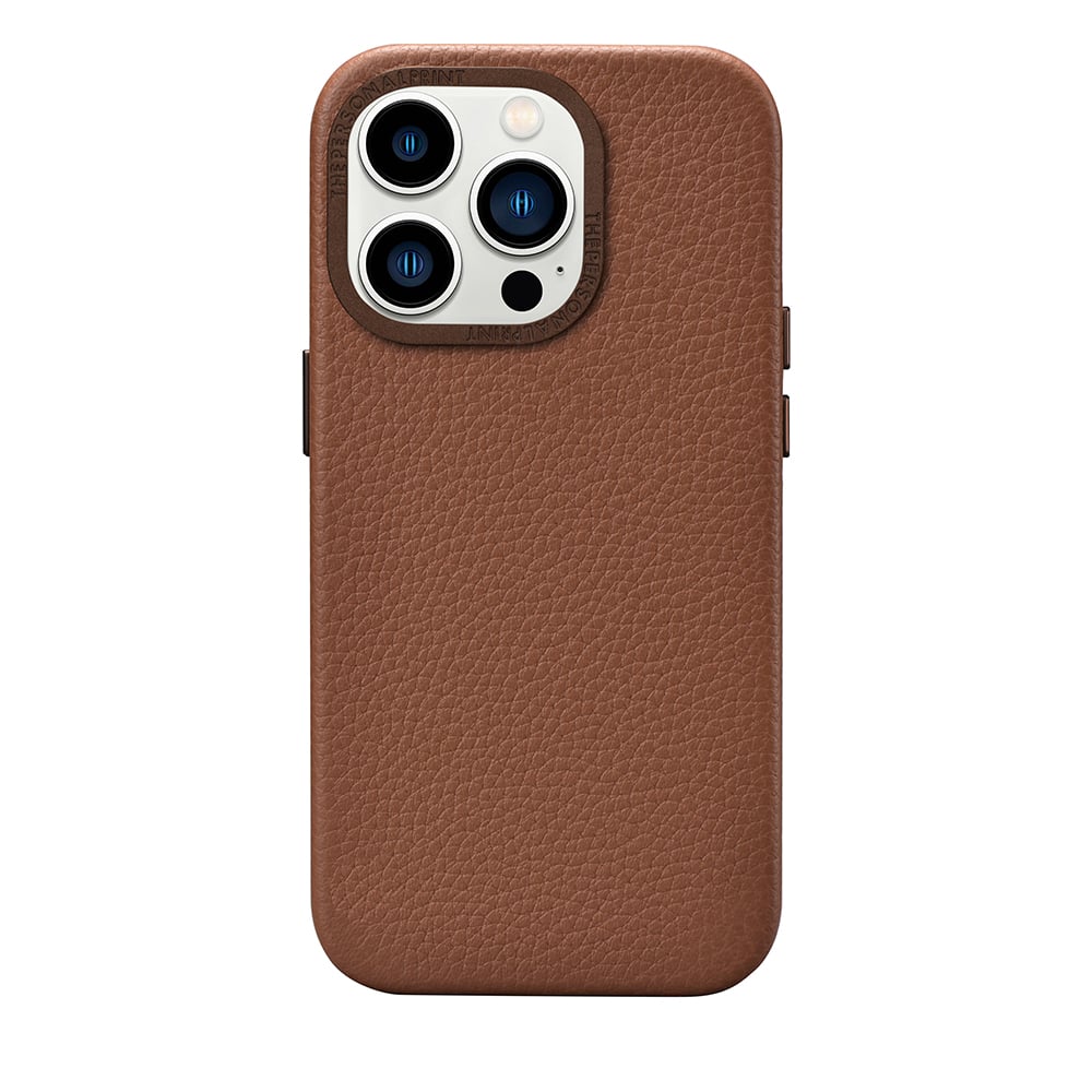 iPhone 14 Pro Full Wrap Case with MagSafe- Grain Brown