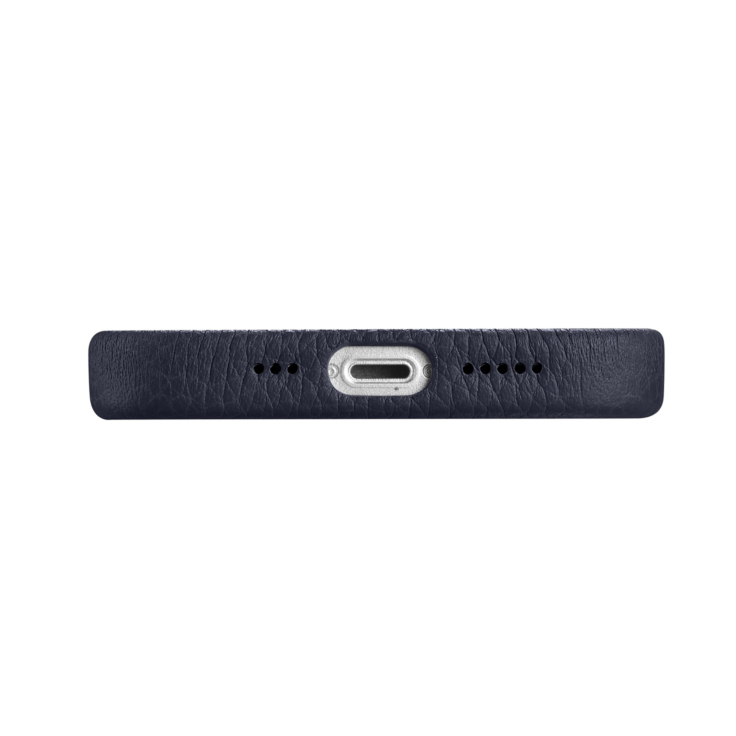 iPhone 14 Full Wrap Case with MagSafe- Grain Navy Blue - Image 5