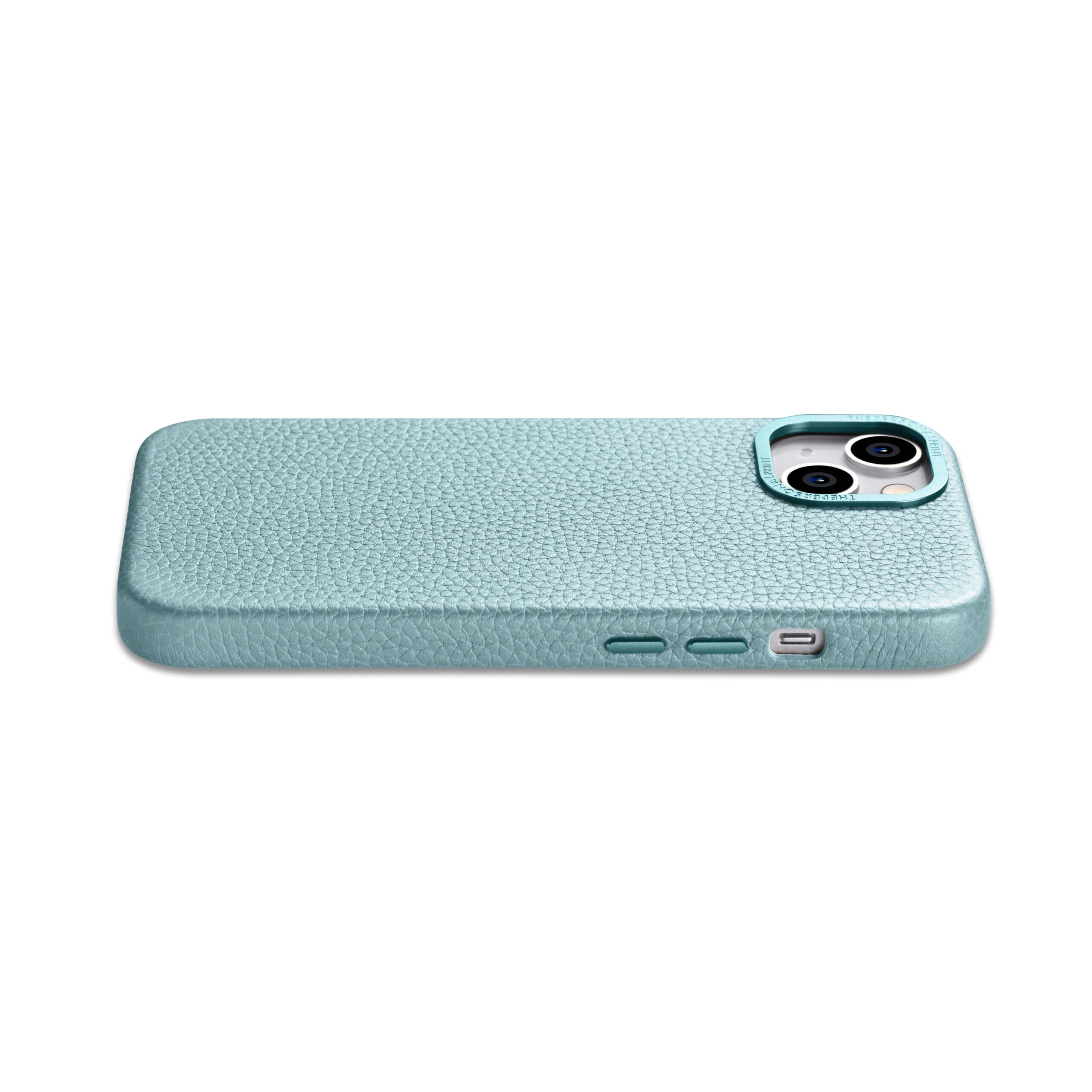 iPhone 14 Plus Full Wrap Case with MagSafe- Grain Aqua - Image 3