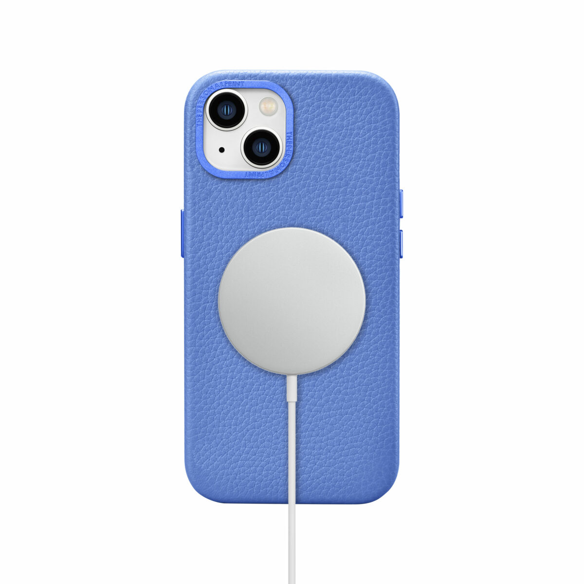 iPhone 14 Full Wrap Case with MagSafe Grain Blue Fone Express