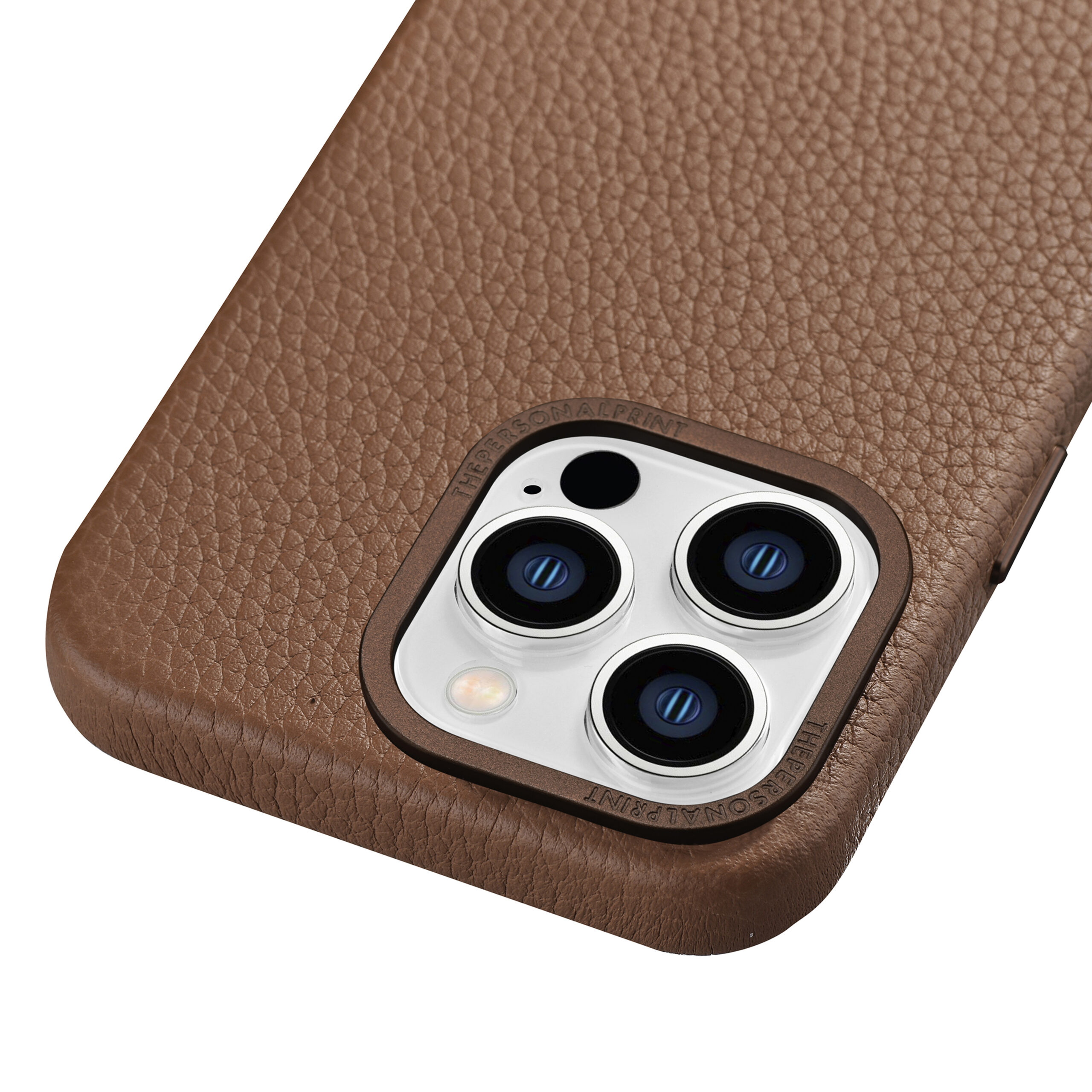 iPhone 14 Pro Full Wrap Case with MagSafe- Grain Brown - Image 3