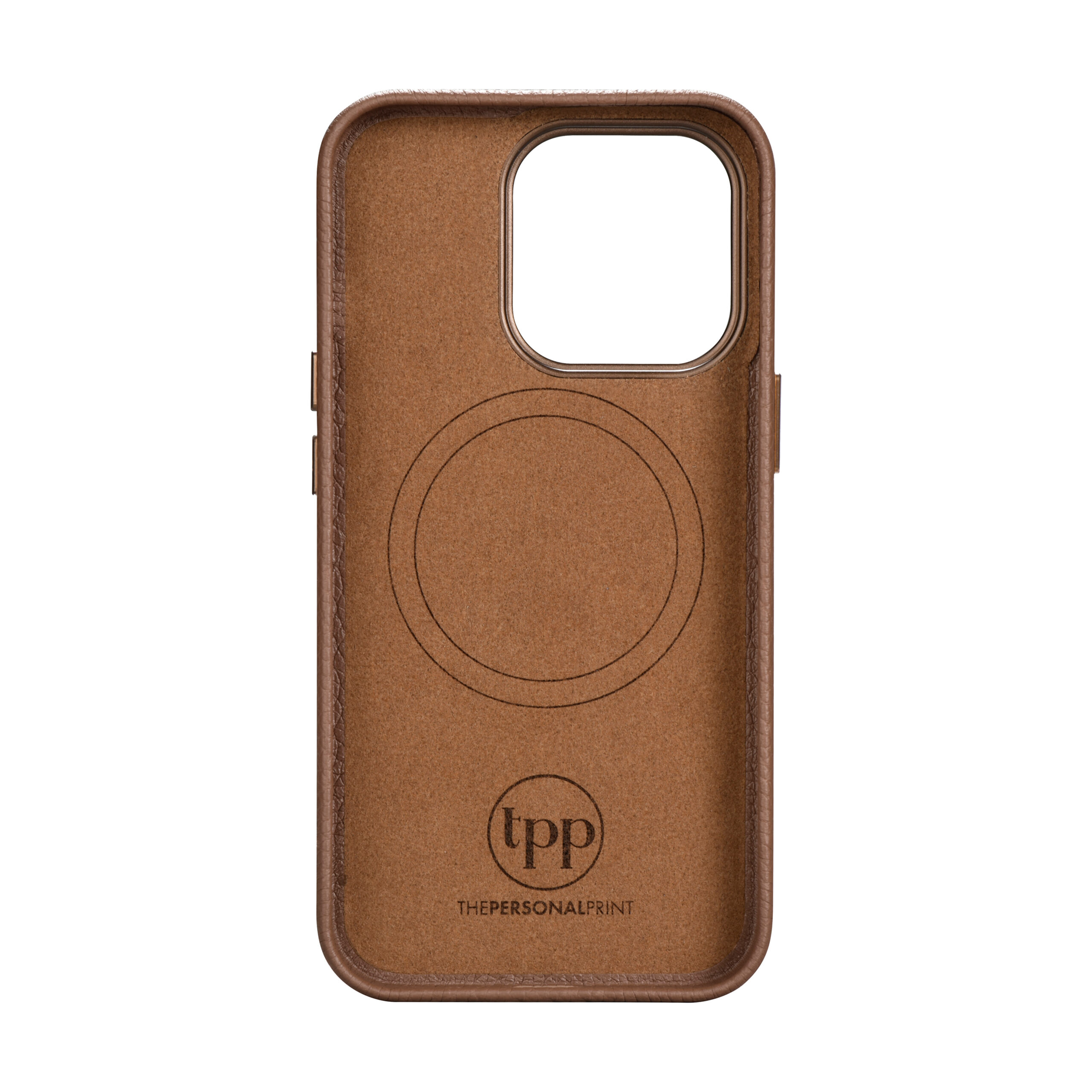 iPhone 15 Pro Max Full Wrap Case with MagSafe- Grain Brown - Image 7