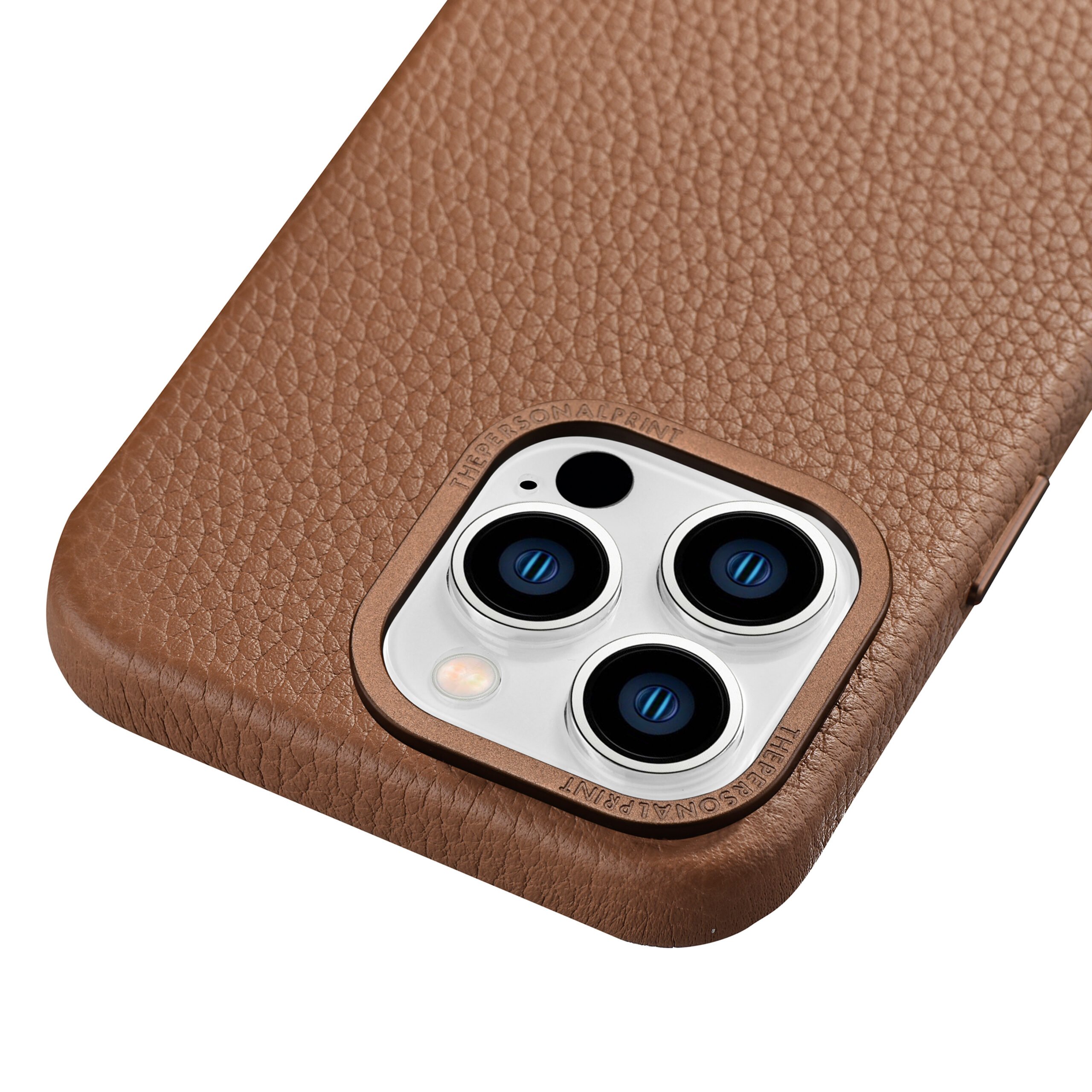iPhone 15 Pro Max Full Wrap Case with MagSafe- Grain Brown - Image 3