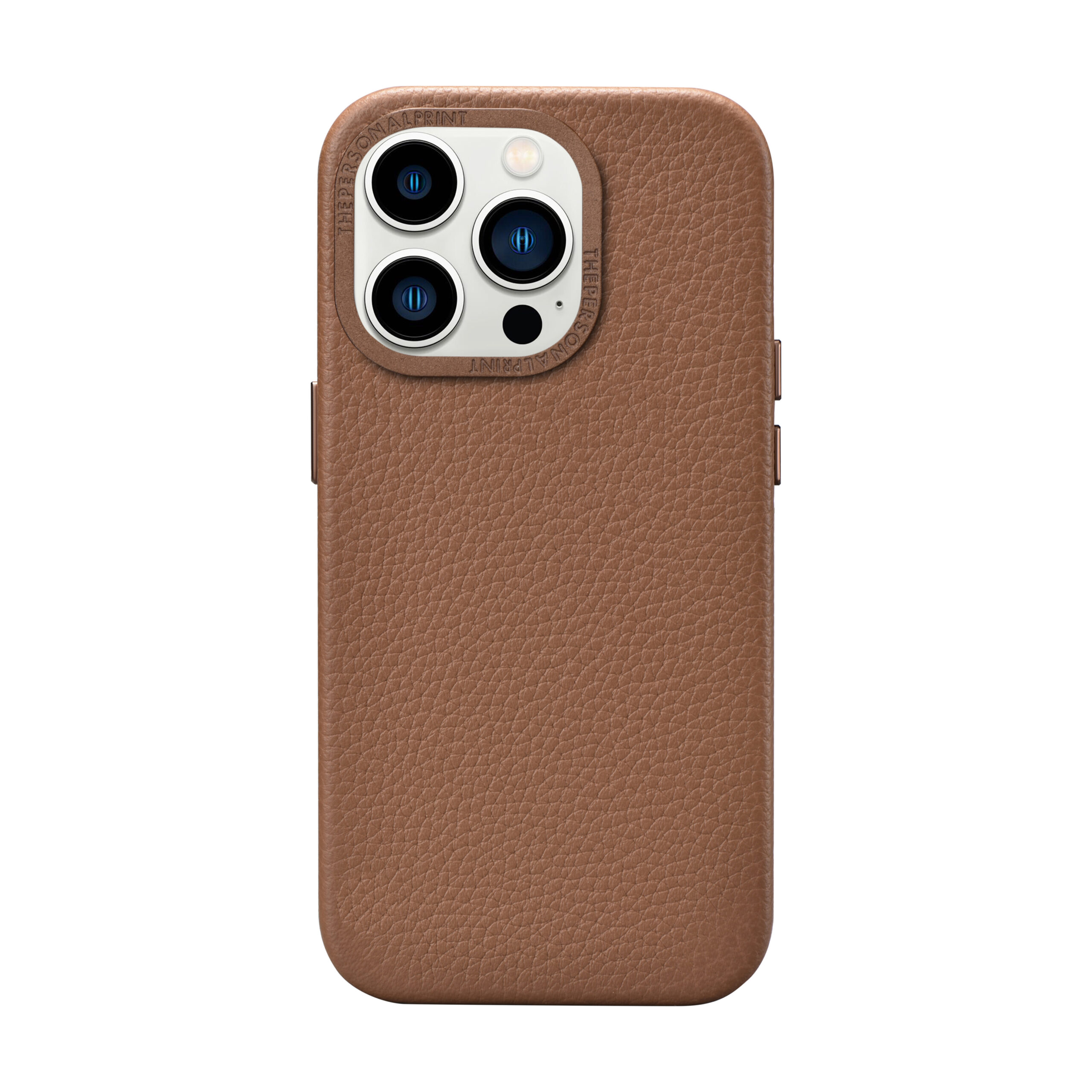iPhone 15 Pro Max Full Wrap Case with MagSafe- Grain Brown - Image 9