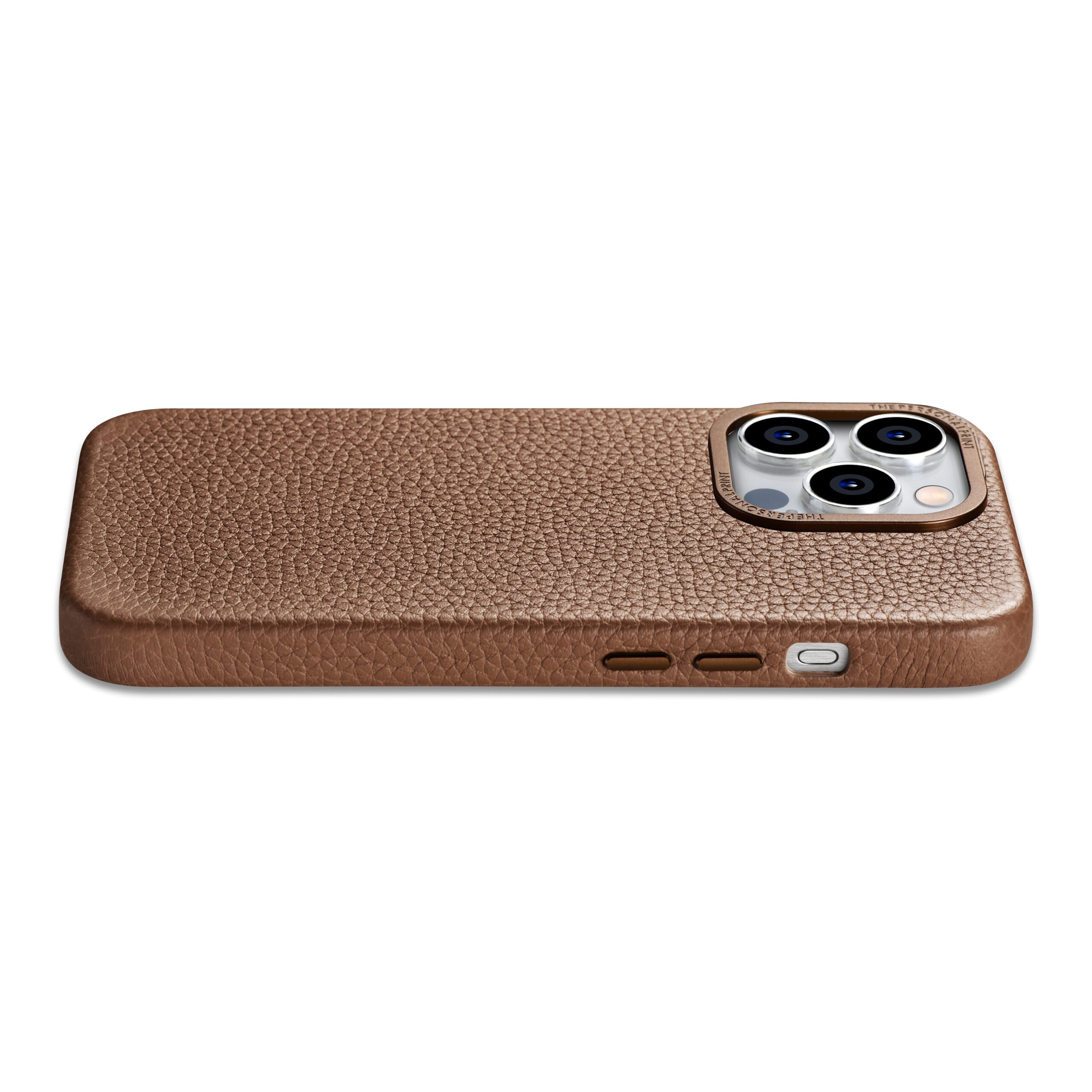 iPhone 15 Pro Max Full Wrap Case with MagSafe- Grain Brown - Image 4