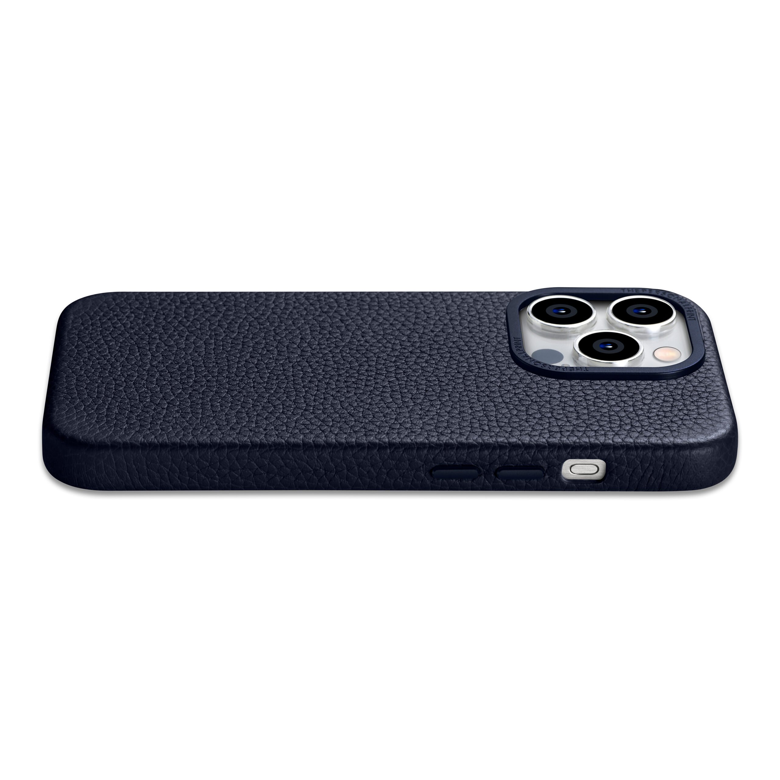 iPhone 15 Pro Full Wrap Case with MagSafe- Grain Navy Blue - Image 4