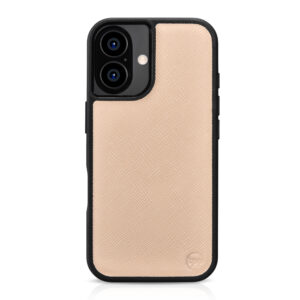 iPhone 16 Saffiano Leather Case with MagSafe
