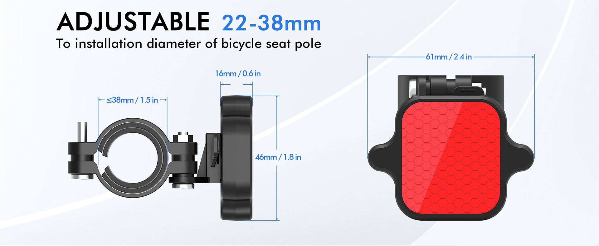 MiLi MiTag Bicycle Tail Light - Image 3