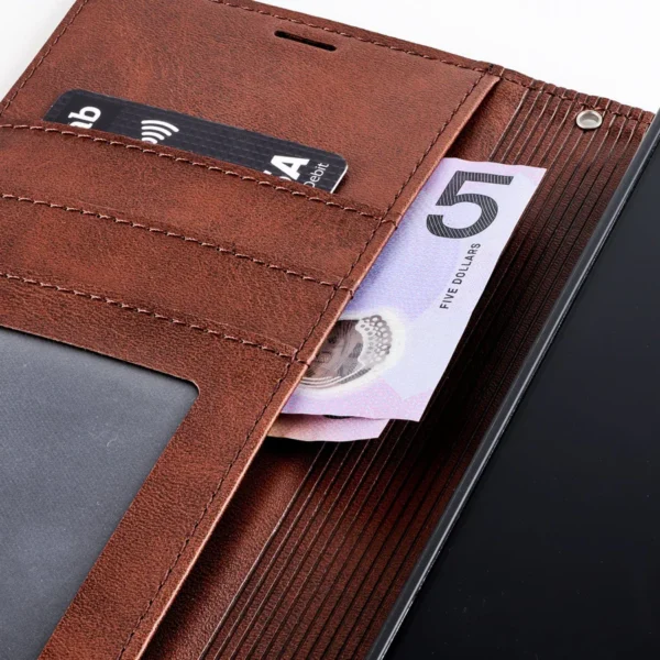 Samsung Galaxy S25 Plus Diamond & Anchor Miro Wallet Case - Image 5