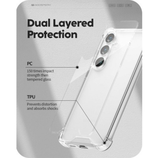 Samsung Galaxy S26 Mercury Super Protect Clear Case - Image 3