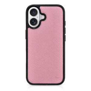 iPhone 17 Saffiano Leather Case with MagSafe