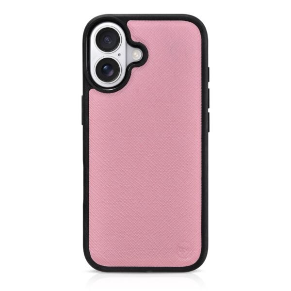 iPhone 17 Saffiano Leather Case with MagSafe