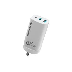Raw TechLabs Super Speed Phone, Laptop & Tablet Wall Charger 65W