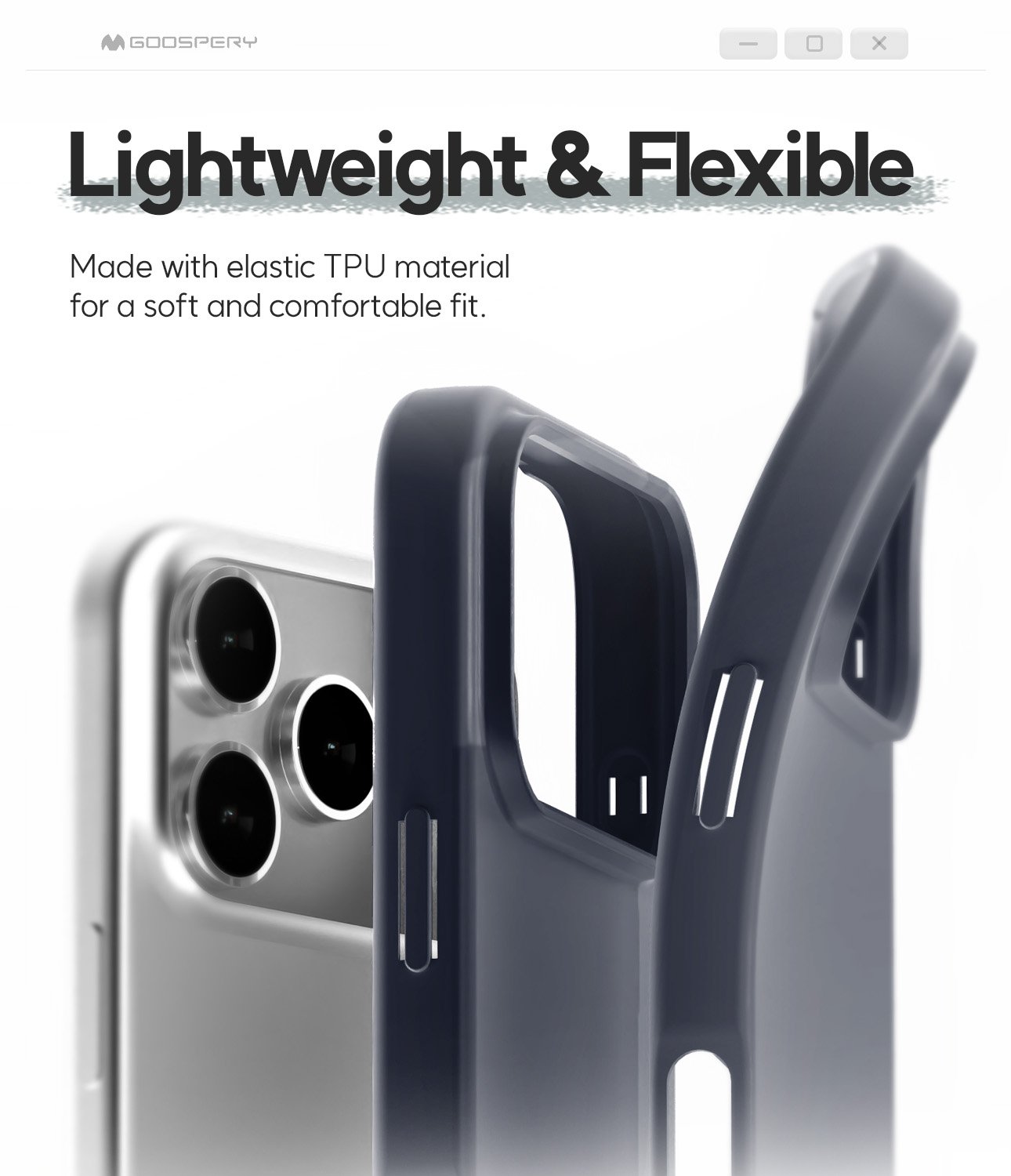 iPhone 17 Air Mercury Soft Feeling Gel Case - Image 4