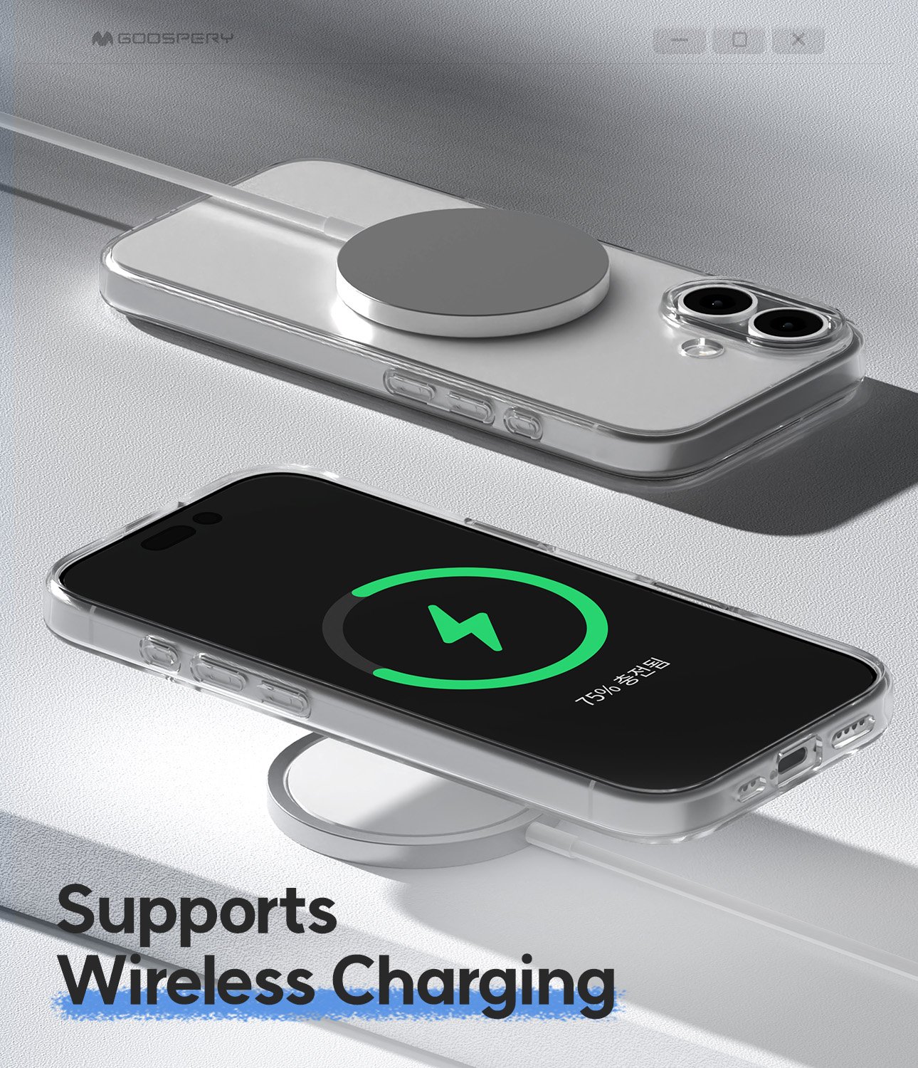 iPhone 17 Air Mercury Clear Gel Case - Image 2