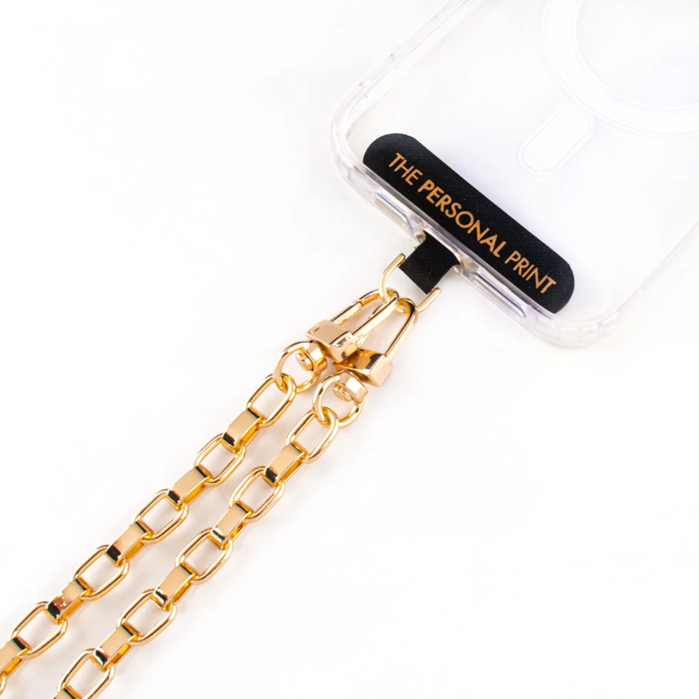 Univeral Wrist Phone Strap- Gold Link Chain - Image 2