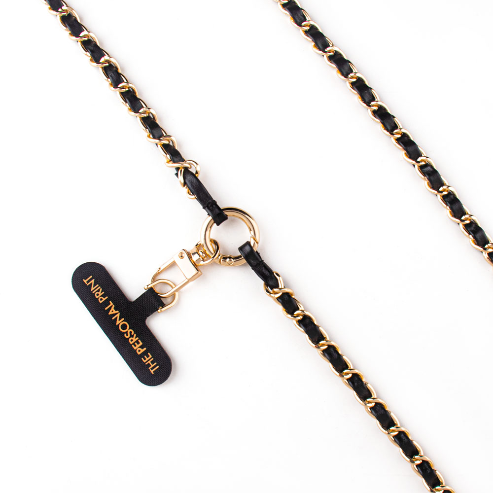 Universal Wrist Phone Strap- Leather/Gold Hardware - Image 7