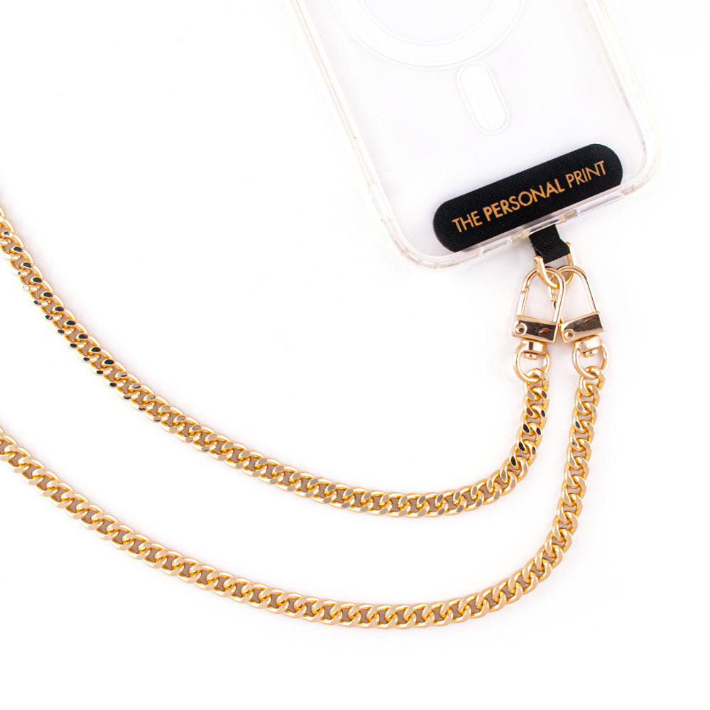Universal Wrist Phone Strap- Gold Chain - Image 3