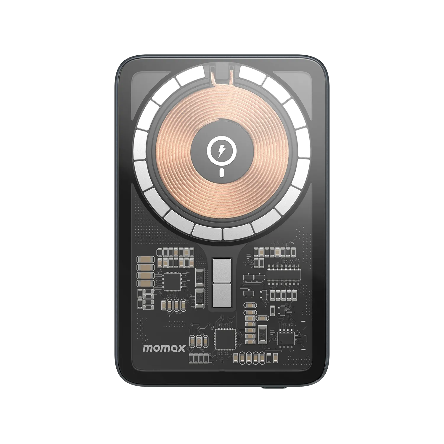 MOMAX Q.MAG POWER 11 Magnetic Wireless Battery Pack With Stand 10000MAH - Image 5