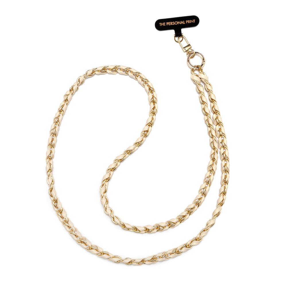 Universal Cross Body Phone Strap Twisted Leather - Image 3