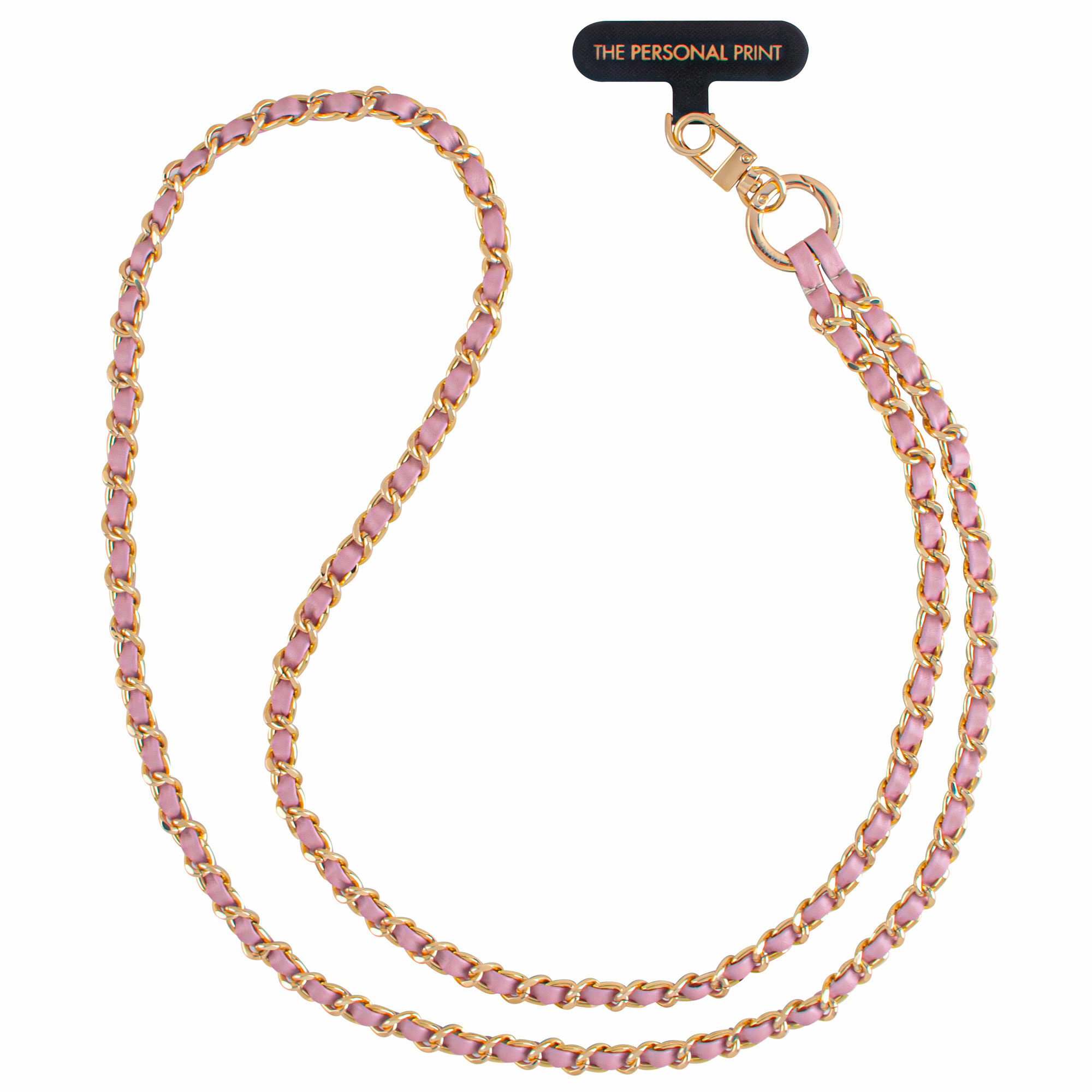 Universal Cross Body Phone Strap Leather/Gold Hardware - Image 4