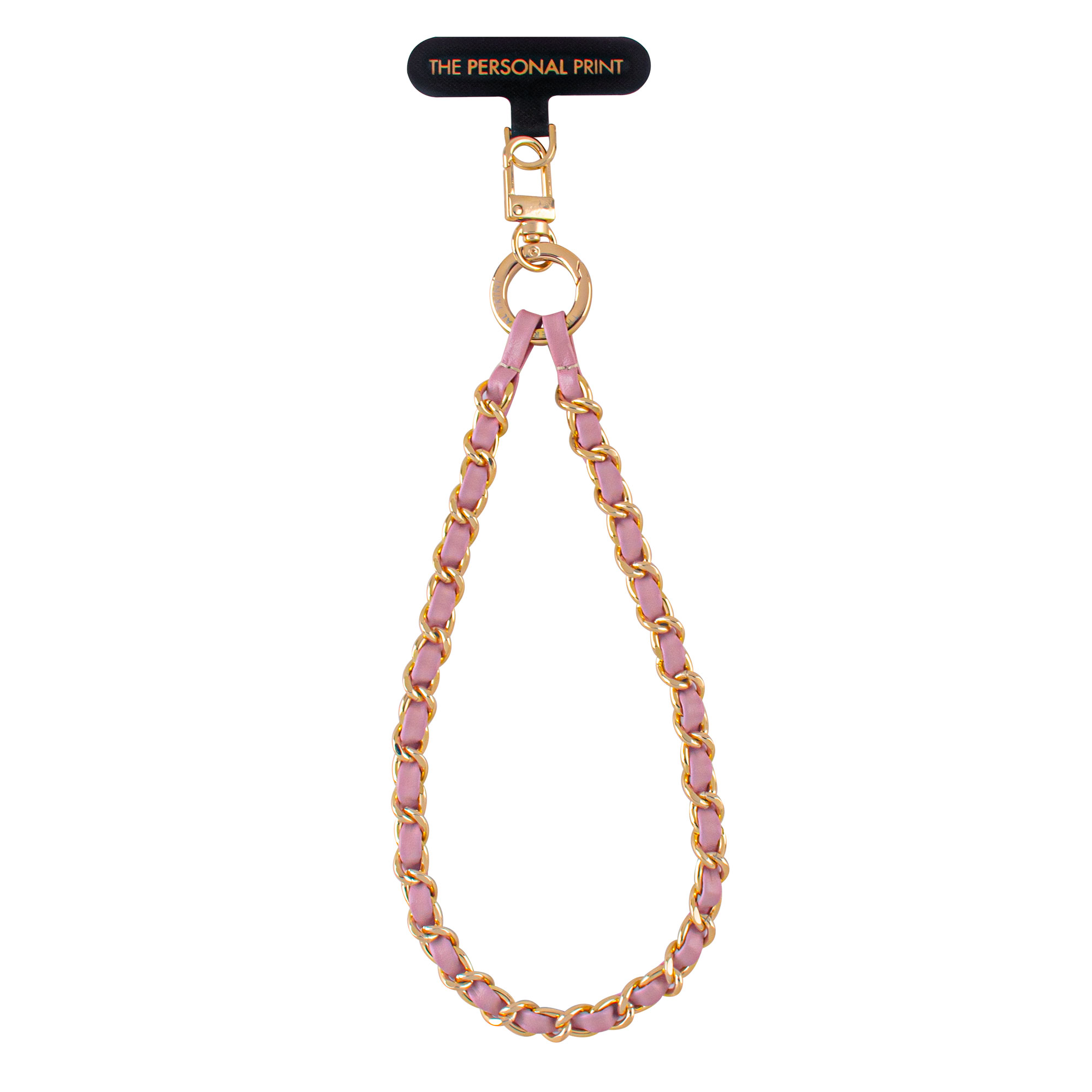 Universal Wrist Phone Strap- Leather/Gold Hardware - Image 4