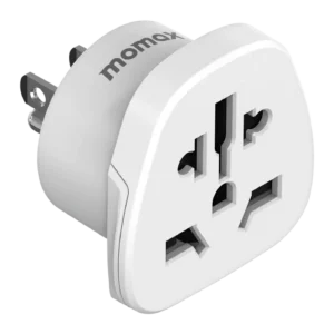 MOMAX EASE 1-WORLD Universal to US Travel Adaptor