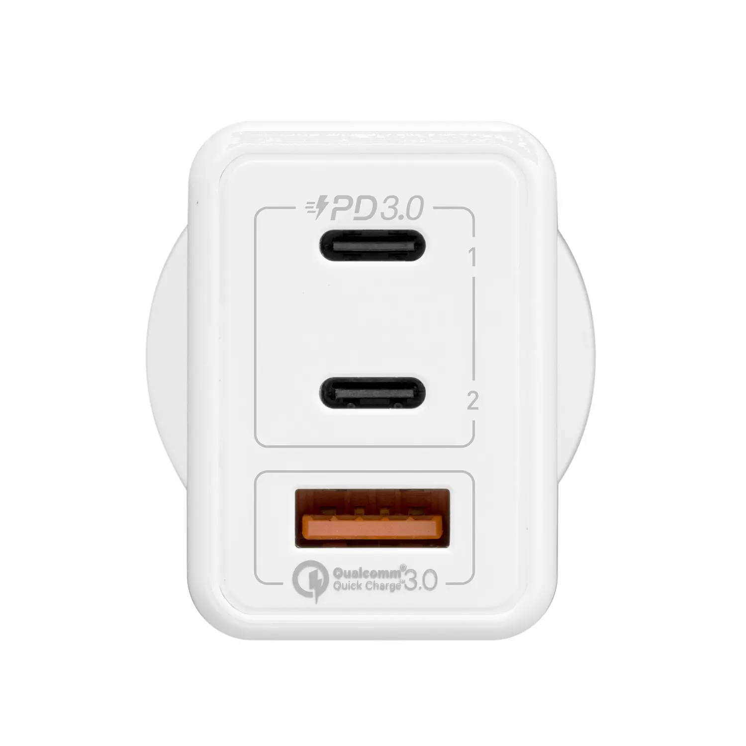 Momax ONEPLUG 65W 3-Port GaN Wall Charger - Image 2